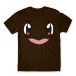 Squirtle face Chocolate Men's Tee for Anime, Pokemon