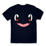 Squirtle face Navy Men's Tee for Anime, Pokemon
