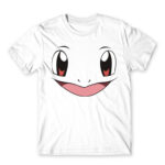 Squirtle face White Men's Tee for Anime, Pokemon