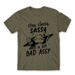 Stay classy, sassy Zinc Men's T-shirt for Badass, Funny