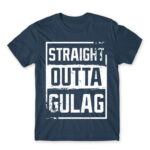 Straight outta gulag Denim Men's T-shirt