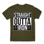 Straight outta iron Army Men's Tee for Gaming, League Of Legends