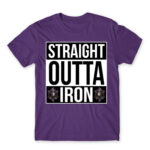 Straight outta iron Dark Purple Men's Tee for Gaming, League Of Legends