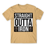 Straight outta iron Sand Men's T-shirt for Gaming, League Of Legends