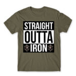 Straight outta iron Zinc Men's T-shirt for Gaming, League Of Legends