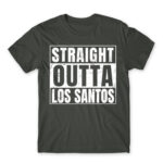Straight Outta Los Santos Dark Grey Men's T-shirt