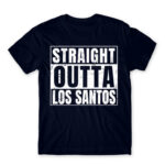 Straight Outta Los Santos Navy Men's T-shirt