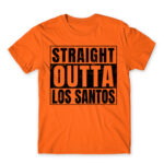 Straight Outta Los Santos Orange Men's Tee