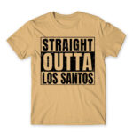 Straight Outta Los Santos Sand Men's T-shirt