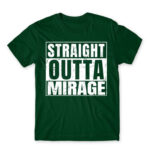 Straight outta Mirage Bottle Green Men's Tee