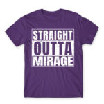 Straight outta Mirage Dark Purple Men's T-shirt