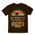 Streamer Dad Chocolate Men's T-shirt for Streamer, Work