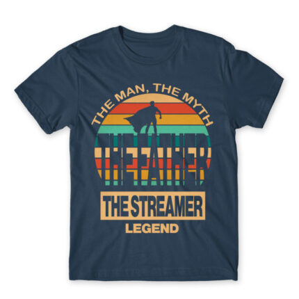 Streamer Dad Denim Men's Tee for Streamer, Work