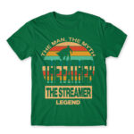 Streamer Dad Kelly Green Men's T-shirt for Streamer, Work