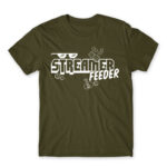 Streamer feeder Army Men's Tee for Streamer, Work