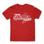 Streamer feeder Red Men's T-shirt for Streamer, Work