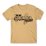 Streamer feeder Sand Men's T-shirt for Streamer, Work