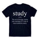 Study definition Navy Men's Tee for Funny, Study