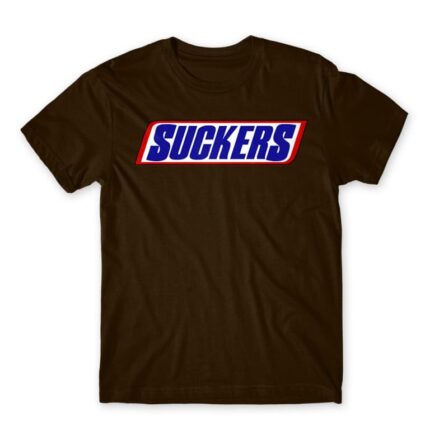 Suckers Chocolate Men's Tee for Brand Parody, Funny