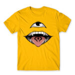 Sukuna face Gold Men's T-shirt for Anime, Jujutsu Kaisen