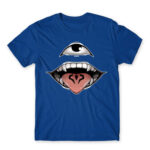 Sukuna face Royal Blue Men's Tee for Anime, Jujutsu Kaisen