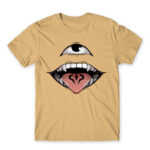 Sukuna face Sand Men's T-shirt for Anime, Jujutsu Kaisen