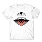 Sukuna face White Men's T-shirt for Anime, Jujutsu Kaisen
