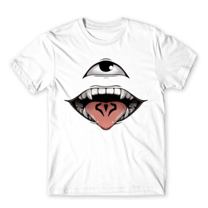 Sukuna face White Men's T-shirt for Anime, Jujutsu Kaisen