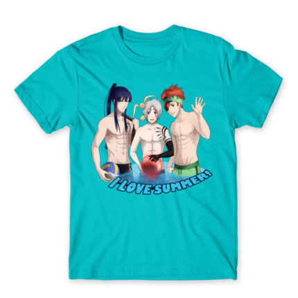 Summer is here! Atoll Blue Men's Tee for Anime, D Gray Man
