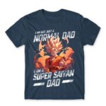 Super Saiyan Dad Denim Men's T-shirt for Anime, Dragon Ball