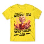 Super Saiyan Dad Lemon Men's Tee for Anime, Dragon Ball