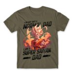 Super Saiyan Dad Zinc Men's Tee for Anime, Dragon Ball