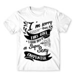 Super Sexy carpenter White Men's Tee for Carpenter, Work