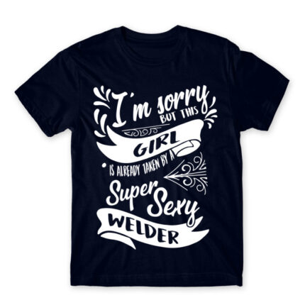 Super sexy welder Navy Men's Tee for Welder, Work