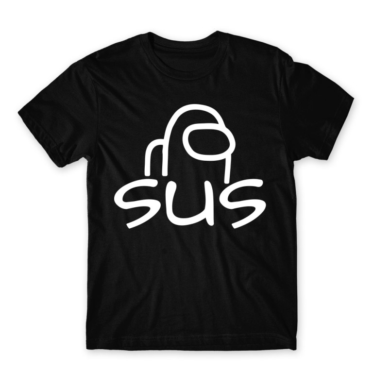 Sus Black Men's T-shirt Sus Black Men's T-shirt for Gaming