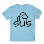 Sus Sky Blue Men's Tee for Gaming