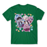 Sweetness Overload Kelly Green Men's Tee for Anime, Yurion Ice