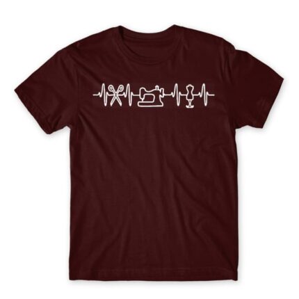 Tailor Accessori Burgundy Men's Tee for Tailor, Work