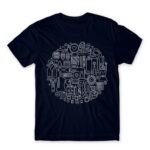 Tailor Circle Navy Men's Tee for Tailor, Work