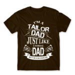 Tailor Dad Chocolate Men's Tee for Tailor, Work