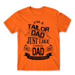 Tailor Dad Orange Men's Tee for Tailor, Work