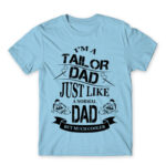 Tailor Dad Sky Blue Men's Tee for Tailor, Work