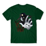 Talk to the Hand Bottle Green Men's Tee for Anime, Vampire Hunter D