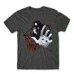 Talk to the Hand Dark Grey Men's T-shirt for Anime, Vampire Hunter D