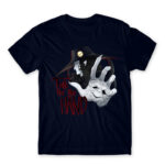 Talk to the Hand Navy Men's T-shirt for Anime, Vampire Hunter D