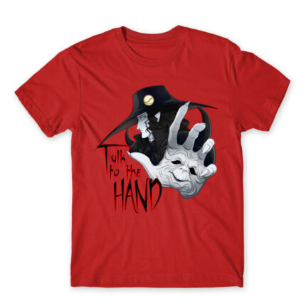 Talk to the Hand Red Men's T-shirt for Anime, Vampire Hunter D