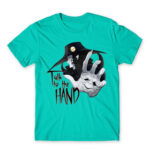 Talk to the Hand Turquoise Men's T-shirt for Anime, Vampire Hunter D
