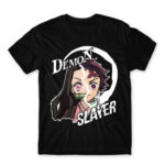 Tanjiro and Nezuko Black Men's Tee for Anime, Kimetsu No Yaiba