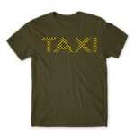 Taxi Army Men's T-shirt for Taxi Driver, Work