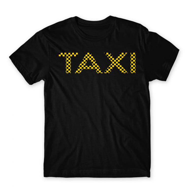 Taxi Black Men's Tee for Taxi Driver, Work